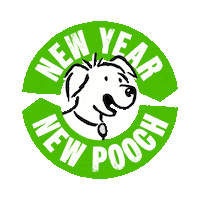 IPN-Barking-Heads bailey barking heads barkingheads new year new pooch Sticker