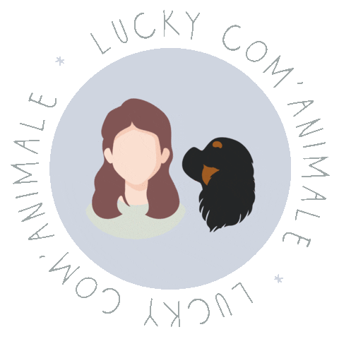 Luckycomanimale giphyupload luckycomanimale Sticker