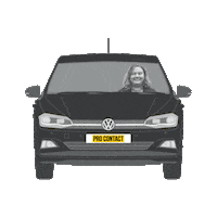 Work Volkswagen Sticker by PRO CONTACT
