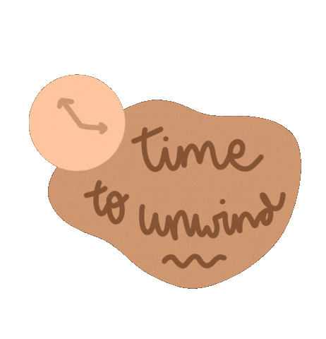 Relaxing Slow Down Sticker by Demic