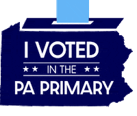 Voting Primary Election Sticker by PA Governor's Office