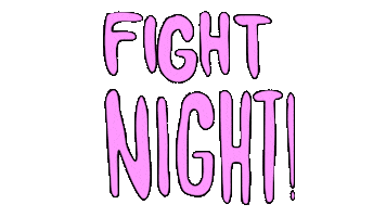 Fight Night mma Sticker by deladeso
