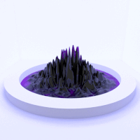 g-vnct trippy abstract purple fluid GIF