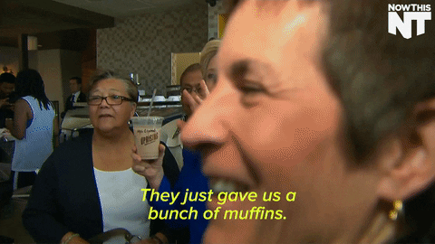 hillary clinton muffins GIF