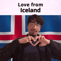Love Is Iceland GIF