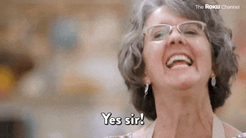 Bake Off Yes GIF by The Roku Channel