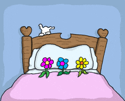 Flowers Flower Bed GIF by Chippy the Dog