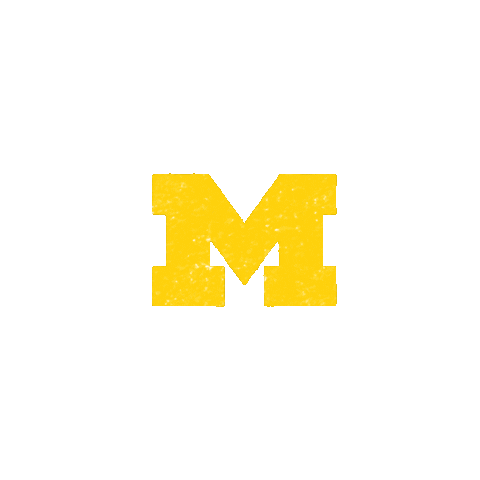 Football Umsocial Sticker by University of Michigan