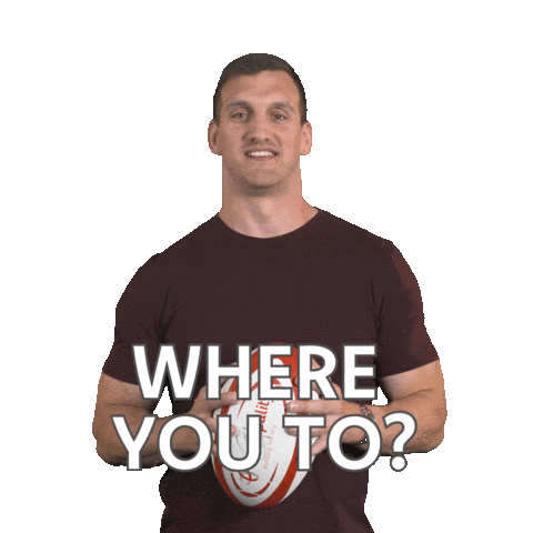Sam Warburton Reaction Sticker by PrincipalityBS