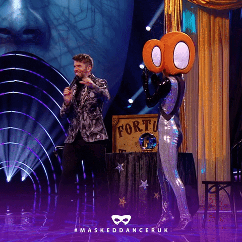 Oh No Dancing GIF by The Masked Singer UK & The Masked Dancer UK