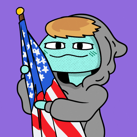 Kissing Donald Trump GIF