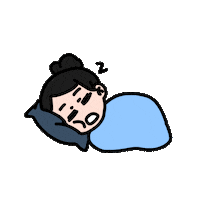 comicsbyrecca sleeping rjgif gifbyrecca Sticker