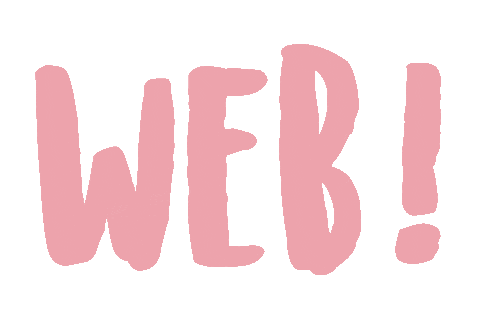 pink web Sticker