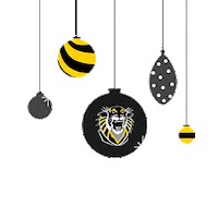 Christmas Ornaments Sticker by FHSU Foundation