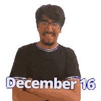 16 December Sticker