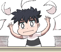 Angry Mess Sticker by Jin