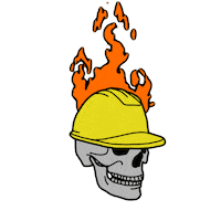 Art Burn Sticker
