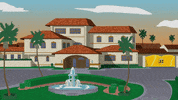 luxury fountain GIF by South Park 