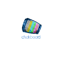 ChalkboardTV chalkboardtv chalkboard tv chalkboard productions Sticker