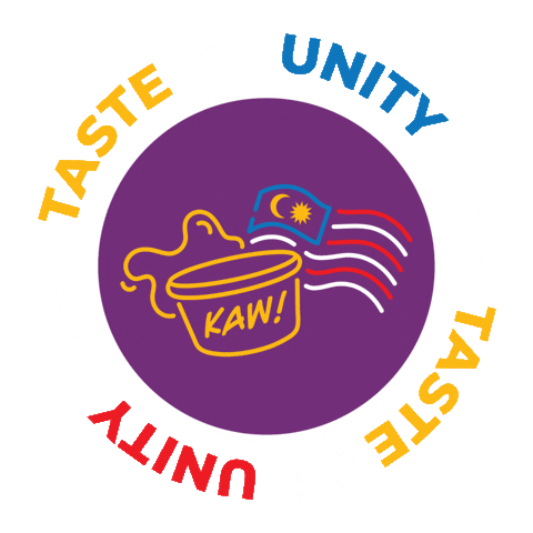 Unity Food Sticker by MyLaksa MY