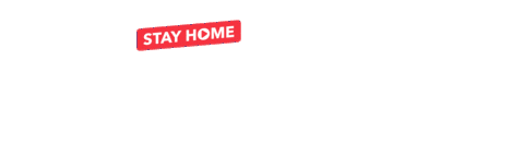 Stay Home Beast Mode Sticker by F&N