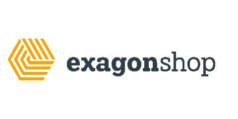 Exagonshop giphyupload logo swipe up brand Sticker