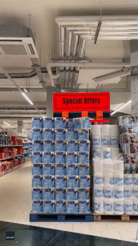 Shopper Documents First Visit to Dublin Supermarket With Ancient Ruins on Display Underfoot