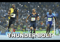 euronews olympic games gold medal usain bolt 100m GIF