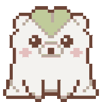 Polar Bear Pixel Sticker