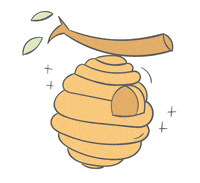 beeplanner_ bee fofo planner globo GIF