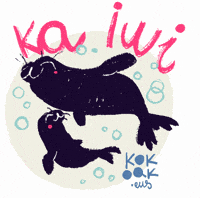 Monk Seal GIF by KOKOAK Eider Eibar