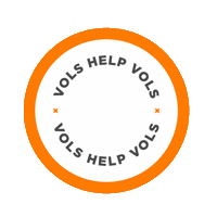 Tennessee Volunteers Go Vols Sticker by UT Knoxville
