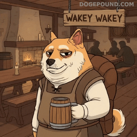 Tired Good Morning GIF by Doge Pound