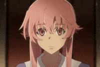 Mirai Nikki Horror GIF