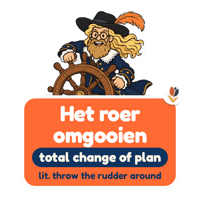 Captain Plot Twist Sticker by Dutch Fluency