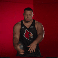 College Sports Sport GIF by Louisville Cardinals