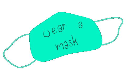 Corona Mask Sticker