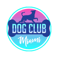 DogClubMiami dog dogs dog club miami dogclub Sticker