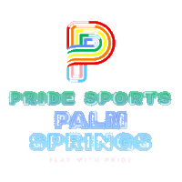 Palm Springs Pride Sports Sticker by Pride Sports USA