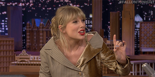Taylor Swift Omg GIF by The Tonight Show Starring Jimmy Fallon