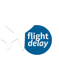 EUclaim airplane compensatie euclaim flightdelay Sticker
