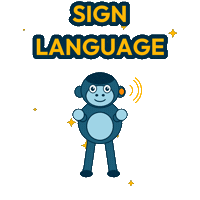 Sign Language Sticker Sticker by Youth Disability Talk Out (YDTO)