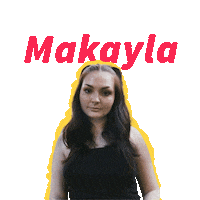 Makayla Sticker by Snack Toronto Social Media Agency