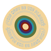 Thismustbetheplace Sticker