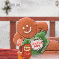 Santa Saw That GIF by Canada Dry Ginger Ale