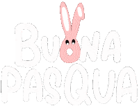 Bunny Easter Chocolate Sticker