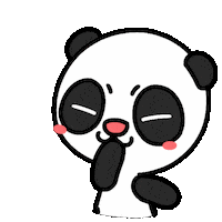 Panda Love Sticker