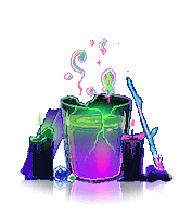 psarincedoigts drink pixel art poison potion Sticker