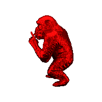 Be Quiet Red Light Sticker