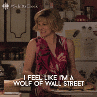 Excited Schitts Creek GIF by CBC